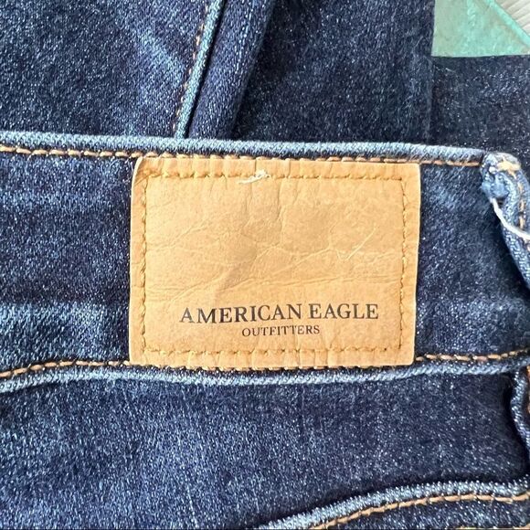 American Eagle Hi Rise Jeggings Size 4 Long - Picture 6 of 10